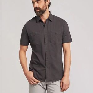 NWT Short-Sleeve Sunwashed Knit Shirt